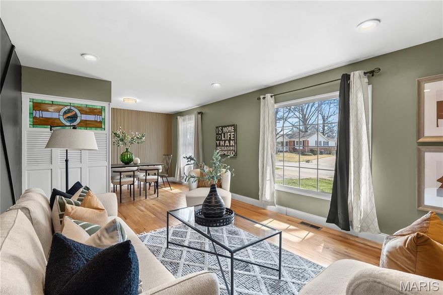 BEAUTIFULLY RENOVATED RANCH-STYLE HOME LOADED WITH UPGRADES!
STEP INTO THIS STUNNING HOME FEATURING GLEAMING HARDWOOD FLOORS AND A WARM, INVITING FAMILY ROOM WITH A COZY FIREPLACE. ENJOY A SPACIOUS LIVING ROOM AND DINING AREA, PERFECT FOR EVERYDAY LIVING AND ENTERTAINING.
A SLIDING GLASS DOOR OPENS TO AN EXPANSIVE BACKYARD—IDEAL FOR GATHERINGS, OUTDOOR ENTERTAINING, OR SIMPLY LETTING THE KIDS PLAY AND ENJOY THE SPACE.
THE PRIMARY BEDROOM OFFERS A COZY, INTIMATE RETREAT—PERFECT FOR UNWINDING AFTER A LONG DAY. THE UPDATED KITCHEN IS A SHOWSTOPPER, COMPLETE WITH NEWER CABINETRY, SLEEK QUARTZ COUNTERTOPS, ULTRA-MODERN STAINLESS STEEL APPLIANCES, A BREAKFAST BAR, AND DAZZLING DESIGNER LIGHTING.
THE FINISHED LOWER LEVEL PROVIDES EVEN MORE LIVING SPACE, FEATURING A DRY BAR AND ADDITIONAL SLEEPING AREA—PERFECT FOR GUESTS OR EXTENDED STAYS.
ADDITIONAL UPGRADES INCLUDE NEWER GARAGE DOORS, Andersen Windows WITH ROLL-OUT FEATURES TO LET IN A REFRESHING BREEZE, UPGRADED SHUTTERS, PROFESSIONAL LANDSCAPING, STYLISH INTERIOR FINISHES, AND UPDATED BATHROOMS WITH NEWER TUBS, VANITIES, AND BLUETOOTH-ENABLED MIRRORS—HOW COOL IS THAT!
THIS HOME TRULY HAS IT ALL—SCHEDULE YOUR TOUR TODAY!