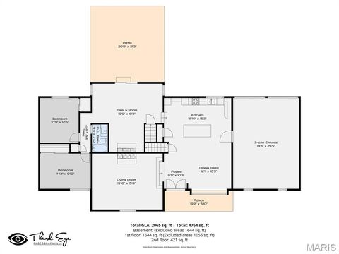 Tiny photo for 500 Kingridge Drive, Ballwin, MO 63011 (MLS # 26010007)