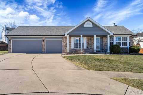 Photo of 909 W Medalist Court, Wentzville, MO 63385 (MLS # 26012127)