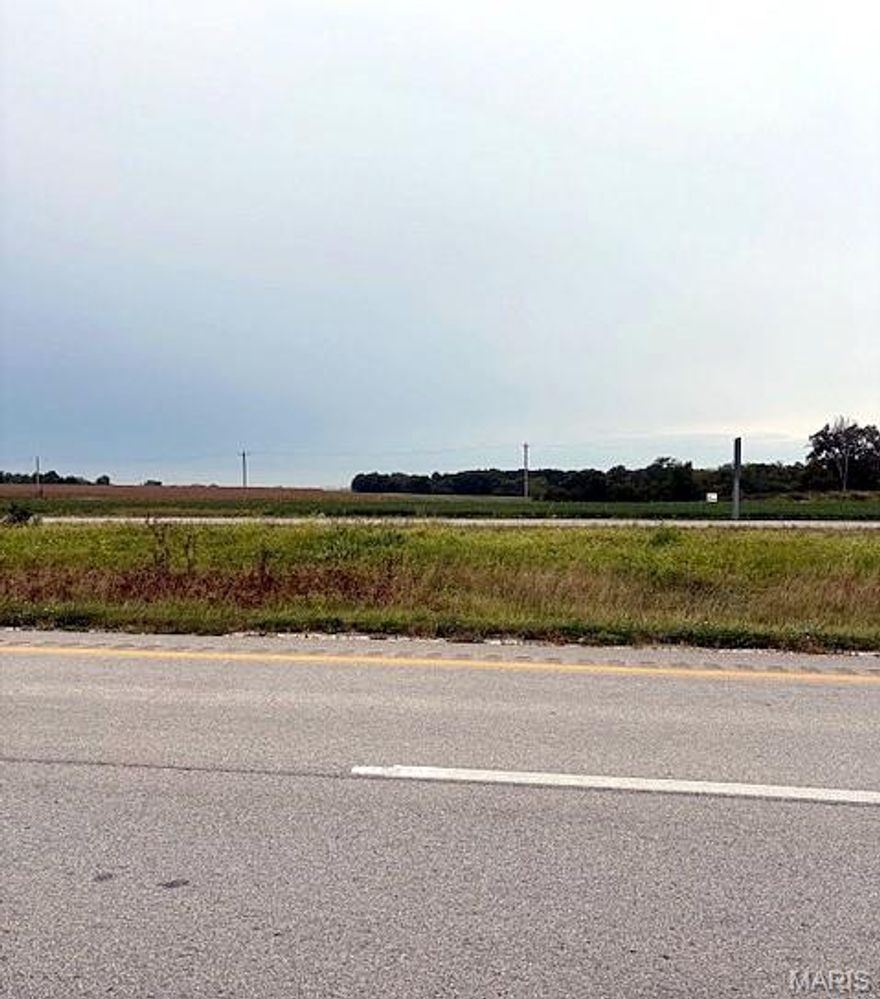 UNLIMITED OPPORTUNITIES HERE WITH COMMERCIAL, RESIDENTIAL DEVELOPMENT, INVESTMENT...OR ANY COMBINATION THEREOF!  With high visibility and easy quick access to Interstate Highway 61, the opportunity here is a no-brainer.  The land lays gently rolling, open and wooded, with several draws for some very private and picturesque residential building sites.  Property has access to 3 phase electric.  Property restrictions to include: No mobile homes or modular homes.