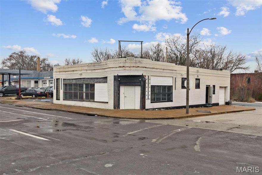 Seller financing available. Offering approximately 2,500 square feet of commercial space in a prime central location near downtown and within walking distance of the NGA campus. Positioned on high-traffic Florissant Avenue, this property provides excellent visibility and exposure. Features include a private parking lot accommodating approximately 30 vehicles, along with additional adjacent parking at 2517 N. Florissant (see attached tax record). An outstanding opportunity for your business—schedule your showing today.