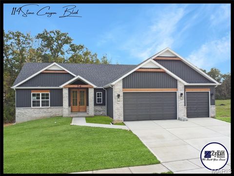 Photo of 114 Stone Canyon Boulevard, Foristell, MO 63348 (MLS # 25070054)
