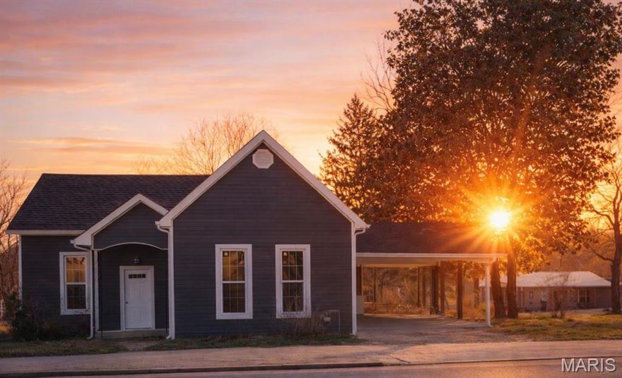 This charming 3-bedroom, 2-bath in Downtown Fredericktown, is full of character, thoughtful updates, and sits right on the town’s beloved parade route. Perfect for those seeking easy one-level, no-step living or buyers ready to start making memories in their first home, this property offers both comfort and convenience. Inside, you’ll find a beautiful kitchen with granite countertops, brand, new, stainless steel appliances, abundant lighting throughout, stylish LVP flooring, and a custom primary bath featuring a walk-in shower. The main-floor laundry is conveniently located just off the primary bedroom, and the spacious dining and living areas provide plenty of room to gather. Situated on a large lot with a detached exterior garage, this home is within walking distance to local shops, dining, and community events.