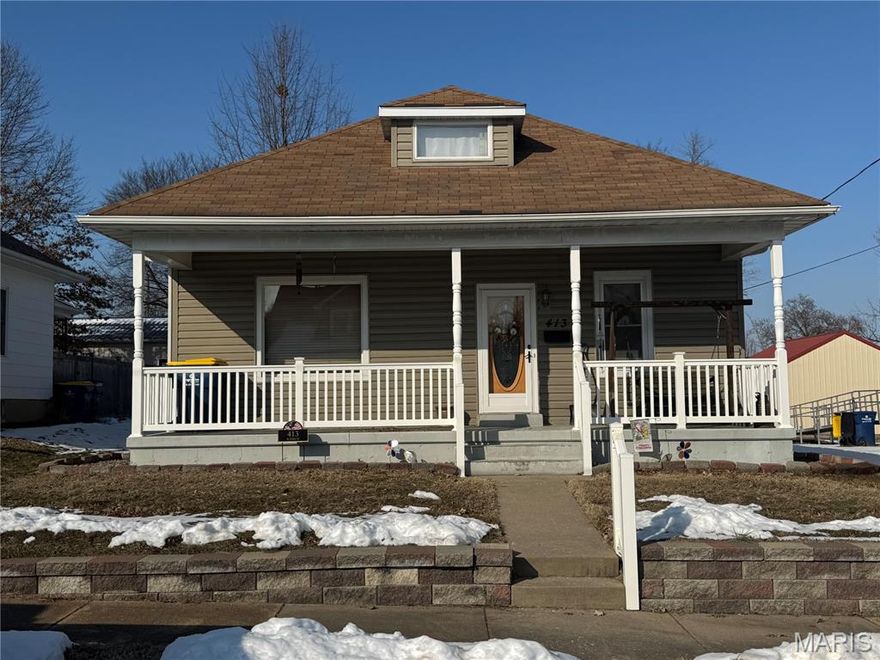 Looking for a starter home or possibly downsizing, this home might be for you. From the original pocket doors to the updated kitchen, You will find many options for this home. The full front covered porch would be great for a porch swing. Currently you walk into a formal dining room which could be a living room. The current living room could be a second bedroom or main floor office. On the main floor you will also find the main bedroom and full bath, kitchen with island, eating area and the laundry closet. Upstairs is another bedroom, sitting area and a small storage closet. Downstairs is a full basement with bath. Now going out the sliding back door, you will find the perfect coffee spot with a screened in porch. Following the sidewalk you will find the double car, oversized garage/ workshop. This has alley access.