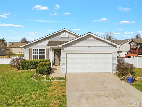 Tiny photo for 56 Swaying Pine Lane, Winfield, MO 63389 (MLS # 26011154)