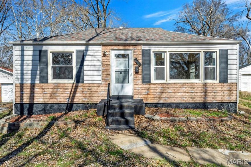 This well-maintained 2 bedroom, 1.5 bath home offers convenient main floor living in the Normandy School District. The functional layout provides comfortable living spaces with both bedrooms and baths on the main level. The kitchen features a electric stove, perfect for home cooking and entertaining.

The unfinished basement offers a dedicated laundry area and plenty of storage space, with potential for future finishing to suit your needs. Outside, enjoy a fenced backyard complete with a deck and patio — ideal for relaxing, pets, or hosting gatherings. A detached one-car garage adds extra convenience and storage.

A great opportunity for an owner-occupant or investor alike — schedule your showing today!