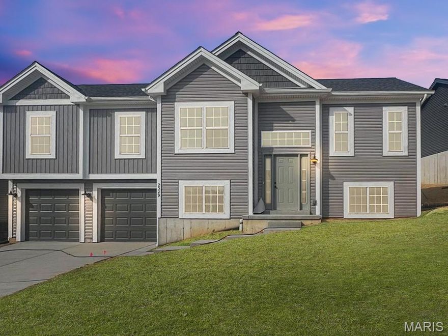 You can own your new home in New Haven, located on a cul de sac in a great neighborhood. This home features a  2 car garage, 3 bedrooms, 2 baths, main floor laundry and an open design.  Just outside the breakfast room you'll find a spacious patio.  Upgraded hard surface flooring throughout the common areas of the home, upgraded lighting, and modern black hardware.  Vaulted ceilings add to the spacious feel of this home.  Huge island kitchen with plenty of room for seating. The master suite includes  shower with glass enclosure and seat, and walk in closet.  
this home sits on a cul de sac and is close to the park and schools. Fantastic community in New Haven.
Northern Star Homes- FHA and VA buyers are welcome!