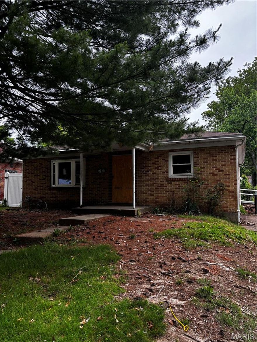 Opportunity awaits with this charming 2 bed, 2 bath bungalow offering just under 1,000 sqft on the main level plus a partially finished basement for additional living space or future expansion potential. Situated on a nice fenced backyard lot with a detached 1-car garage, this property has the solid bones investors and sweat-equity buyers are looking for. While the home does need updating throughout, much of the work is primarily aesthetic, making this a great value-add opportunity. Whether you're looking for your next flip, rental, or renovation project, this property is loaded with potential and ready for your vision. Convenient layout, functional space, and plenty of upside make this one worth a look. Property to be sold as-is.