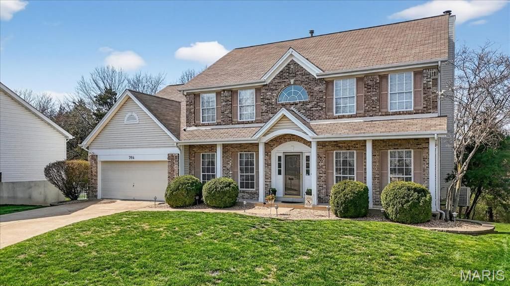 Photo of 764 Charleston Oaks Drive, Ballwin, MO 63021 (MLS # 26018470)