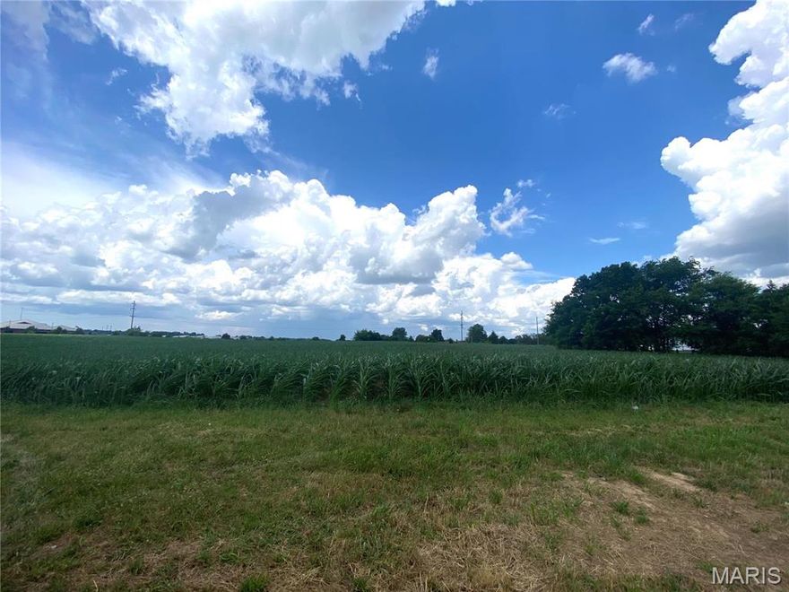 Excellent location with high visibility and traffic count. C-2 zoning offers many business opportunities! Ideal for office, retail, service, food, hotel and even multi-family residences. Plenty of road frontage and has access off Highway 51/Perryville Blvd established. The area is growing quickly with many new businesses currently being constructed. This parcel offers a buyer the potential to subdivide and sell smaller tracts. Easement for sewer has been secured from a neighboring property and is recorded. Location: City, High Traffic, Hwy/Interstate Frontage.