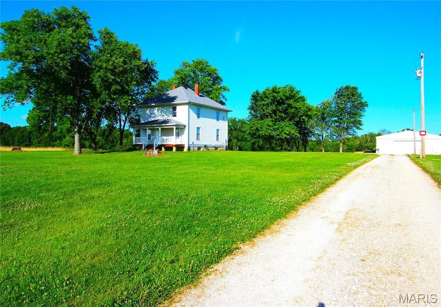 No showings until April 6th. Looking to live in the country with lots of living space to relax and unwind, lots of fresh air and nature. This historical two-story home has been freshly painted, some new flooring, large rooms, 4 beds upstairs along with new full bath and linen closet. Main level has kitchen, newer appliances, breakfast room, living room, den or office with built ins and huge pocket doors. Living room has door to front of house and door to side screened porch and deck. Lots of parking spaces, but no access to garage or pole barn, raised garden beds ready for your planting. This is a NO smoking and NO pet property no exceptions. Credit and background checks apply, applications available online, $30 application fee, upload copy of state issued picture ID and proof of income. NO vouchers will be accepted.