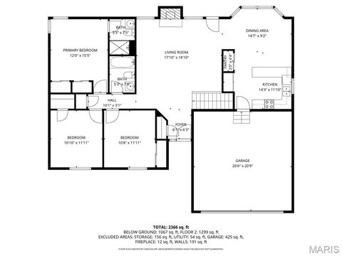 Tiny photo for 340 Essex Court, Troy, MO 63379 (MLS # 25065196)