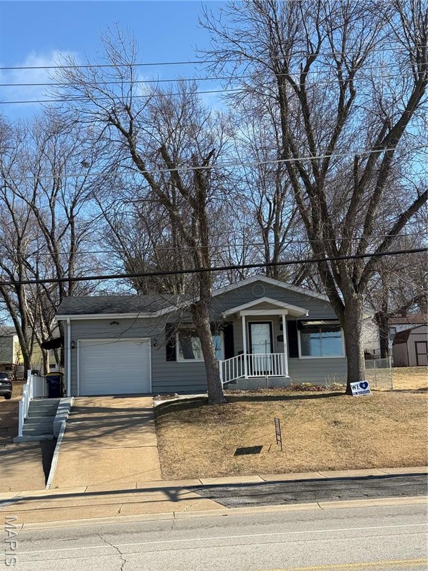 Welcome to 3716 Adie-Remodeled 3 bedroom, 2 bath, 1 car garage, 1 story Ranch style home with Sun Room, fenced in yard, and partially finished lower level!! 
This wonderful home has been well taken care of and beautifully remodeled with new flooring thru-out, new lighting, new paint.  Also new: granite countertops, faucets, hardware, blinds, closets by Enhance It, bathroom vanity tops, mirrors, and baseboards.  The sellers have put a lot of love into this home that has already been maintained so well.  The home features a covered front porch and awning above the side garage door as well.  There is a concrete walk way around the whole house.  The downspouts are integrated into the concrete.  Many cabinets in the garage to keep you organized.  Gorgeous new wood floor in the dining room, living room, hall, and kitchen.  New carpet in the bedrooms and sun room.  Updated lighting in the dining room as well.  The kitchen has all the appliances including fridge, stove, built in microwave, dishwasher, and disposal.  The new black granite countertops and black faucet in the kitchen go so well with the white cabinets and new black hardware.  Other features include newer thermal windows, storm windows, and storm doors (on the front, side, and back door), vinyl siding, enclosed soffit & fascia.  The lighting in all the bedrooms and bathrooms are modern and show so well.  Each of the 3 bedrooms have new closet enclosures to keep organized as well!  The new black granite vanity tops in the bathrooms feel luxurious.  The primary bedroom is has a full bathroom including a shower, and steps down into the sun room with bookshelves.  The sunroom walks out into the fenced backyard as well.  The yard has been landscaped and has a free standing gazebo (the house comes with an extra canvas for the gazebo).  The basement has been remodeled as well with a new family room with luxury vinyl plank floors, new lighting, and new paint.  The home does come with the washer and dryer.  There is even an extra room in the basement for a craft  area or workshop.  The home is in a great location very close to shopping and restaurants, and centrally located.  This home is a must see!  
Sellers agent is one of the owners.