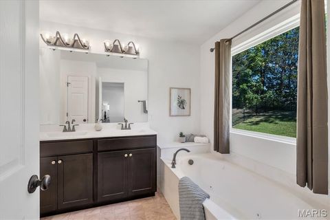 Tiny photo for 532 Leather Reins DR, Wentzville, MO 63385 (MLS # 26030382)