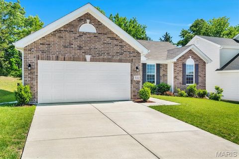 Tiny photo for 532 Leather Reins DR, Wentzville, MO 63385 (MLS # 26030382)