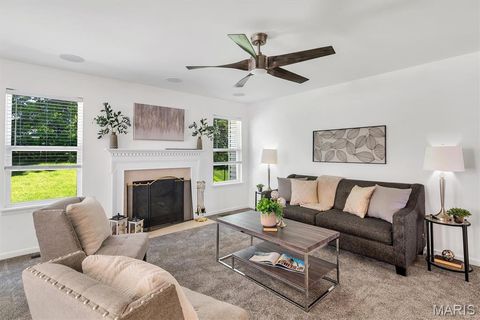 Tiny photo for 532 Leather Reins DR, Wentzville, MO 63385 (MLS # 26030382)
