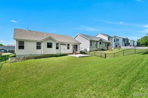 Tiny photo for 532 Leather Reins DR, Wentzville, MO 63385 (MLS # 26030382)