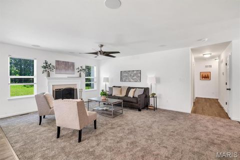 Tiny photo for 532 Leather Reins DR, Wentzville, MO 63385 (MLS # 26030382)