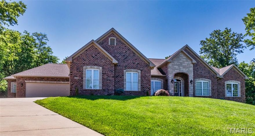 For comp purposes only. Custom ranch home on 2 acres in the city of Fenton with an inground pool, finished walk-out lower level, and a 4 car oversized garage.