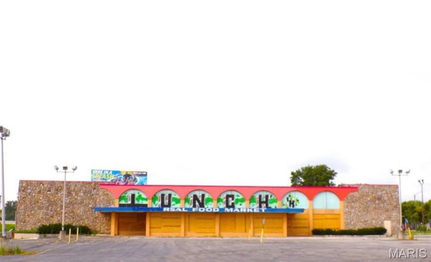 Prime Commercial Warehouse/Retail Building – 29,390 Sq. Ft. – High-Traffic Location

4330 S. Broadway St., St. Louis, MO 63111
Outstanding opportunity to own a 29,390 sq. ft. commercial warehouse/retail building situated on a 2.6-acre lot with excellent visibility and access. Formerly operated as World Food Supermarket, this expansive property offers incredible versatility for a wide range of commercial or industrial uses.

Featuring 3 loading docks plus 2 additional city docks, the building is well-suited for logistics, distribution, and high-volume operations. A large front parking lot provides ample space for customers, staff, or fleet vehicles.

Zoned FJ (Industrial & Neighborhood Commercial), the property supports numerous potential uses including warehouse/storage, truck depot, automotive services, microbrewery, truck stop, manufacturing, and more.

Strategically located along I-55 near the S. Broadway exit, this site offers exceptional highway access and strong traffic exposure—ideal for businesses seeking convenience and visibility.

Don’t miss this rare chance to secure a versatile commercial building in a prime St. Louis location!