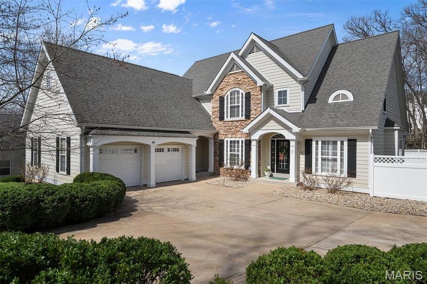 Prepare to be impressed in over 4,400 square feet & a .35-acre lot of gorgeous living!
Exceptional opportunity to live and thrive in a vibrant community known for top-rated schools, picturesque parks, acclaimed restaurants, and a beloved Farmers Market. This stunning 1.5-story residence blends timeless elegance with modern comfort, offering 5 bedrooms and 4.5 baths designed for both refined entertaining and effortless everyday living.
From the grand two-story entry, you’re welcomed by exquisite millwork, soaring volume ceilings, hardwood floors, and thoughtfully designed spaces, including a private office, vaulted dining room, and a desirable main-floor laundry and mudroom. The open-concept chef’s kitchen is the heart of the home, showcasing abundant custom cabinetry, a walk-in pantry, an expansive center island, and stainless steel appliances that flow seamlessly into the inviting family room. The main-level primary suite is a true retreat, featuring floor-to-ceiling windows with serene backyard views, a spa-inspired bath with dual vanities, a glass-enclosed shower, a jetted tub, and a custom walk-in closet.
Upstairs offers three spacious bedrooms, including a Jack-and-Jill bath and a private ensuite. The finished lower level is an entertainer’s dream with expansive living areas, a fifth bedroom, full bath, and generous storage, with direct access to the screened porch and outdoor living.
Enjoy a beautifully fenced yard, irrigation system, and an updated composite deck—perfect for relaxing or hosting in style. Welcome Home!