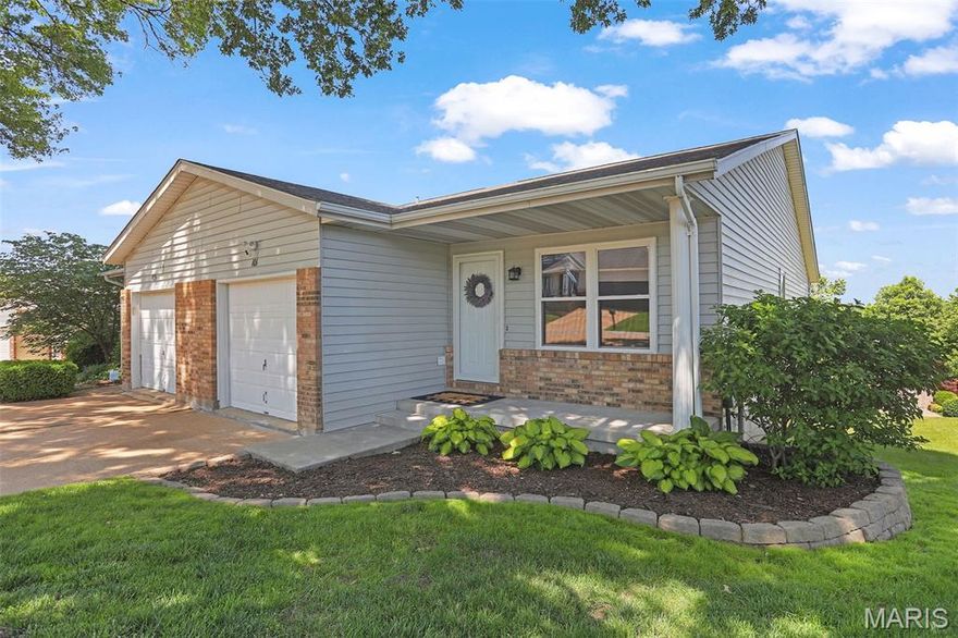 Have you ever thought about a condo with no lawn maintenance and a very carefree life style? This is it and the owners have done many updates and preventative measures for true peace of mind. As a bonus, it is located close to shopping, grocery, entertainment, restaurants and Phoenix Park with playgrounds, tennis/pickleball courts and an amazing walking trail. Many updates have been made on this 1060 sq ft ranch duplex. New windows & window sills! New toilets! New paint! The list goes on including new door knobs, deadbolts, & locks for the exterior, new storm door, new smoke detectors & CO2 monitors. Seller's have had the unit treated for termites & had 2 minor cracks prefessionally appoxied as a preventative measures. The garage has fresh tape & paint. Plan on touring this 2 bedroom, 3 full bathroom home and plan how you will arrange your furniture in the spacious great room and dining area. The kitchen is open and spacious with appliances included (stove, newly installed microwave, dishwasher & refrigerator.) The primary suite includes a large walk-in closet and a updated primary bathroom. The laundry space is located in the unfinished full walkout basement but you could reimagine the primary walk-in closet if you needed to move it upstairs. There is a lovely patio out back to relax and enjoy your time outside. This unit includes a one car attached garage and a covered front porch. You will only be the 3rd owner of this condo! This one shouldn't last long. Make an appointment today and take a peak at your new home.