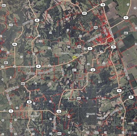 Tiny photo for 0 Hwy B (Tract A - 10.60+/- Acres), Elsberry, MO 63343 (MLS # 26066429)