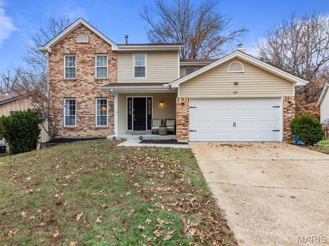 Photo of 413 Holly Garden Court, Ballwin, MO 63021 (MLS # 25080517)
