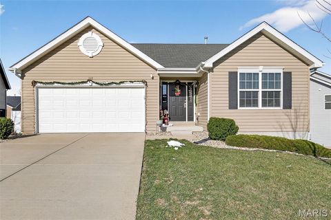 Photo of 349 Rock Ridge Road, Wentzville, MO 63385 (MLS # 25080149)