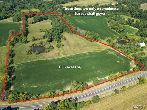 16.5 Ac m/l Hwy M Curryville MO 63339