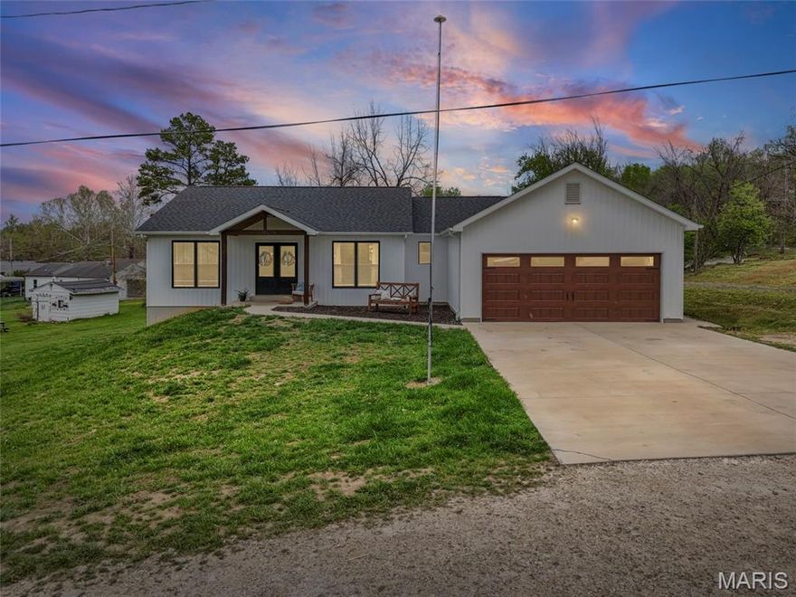 Built in 2023, this well-maintained ranch-style home offers 3 bedrooms and 2 full bathrooms on the main level, with an additional bedroom and full bathroom in the partially finished walkout basement making this a 4 bedroom, 3 bathroom home! 
The open floor plan provides abundant natural light throughout the main living areas. The kitchen features a gas stove and a walk-in pantry, ideal for everyday living and entertaining.
The walkout basement adds valuable living space and flexibility for a variety of uses. Enjoy outdoor living on the covered back deck/porch overlooking the backyard. Additional features include a 2-car attached garage and modern finishes throughout.
Conveniently located next to Walther Park in De Soto, this home offers a great combination of newer construction and functional living space. This is one you wont want to miss! Schedule your showing today!