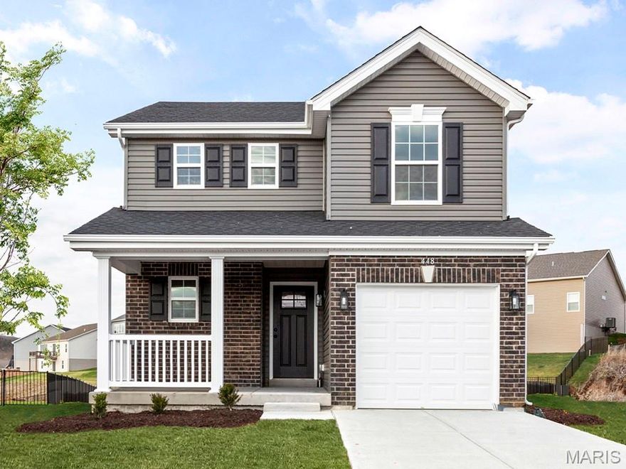 Pre-Construction. TO BE BUILT Home ready to personalize into your dream home! LIST PRICE and PHOTOS are for 2BR, 2.5BA + loft St. James two story. Pricing will vary depending on various interior/exterior selections. This home features an open floorplan w/a spacious family room w/ lots of natural light that opens to the dining room & kitchen. Kitchen includes plenty of cabinetry, plus optional breakfast bar for additional seating. Upstairs features master bedroom w/ walk in closet & private bath, plus extra 1 or 2 bedrooms (or loft), full bath, & laundry area. One car garage, main floor powder room, soffits & fascia, & more! Additional choices include bay windows in family room or dining room, fireplace, & luxury master bath. Enjoy peace of mind with McBride Homes’ 10 year builders warranty & incredible customer service! Silo Ridge by McBride Homes, off Hwy ZZ, is a master-planned community featuring a playground, covered pavilion, and over 20 acres of common ground near dining & entertainment. Display photos shown.