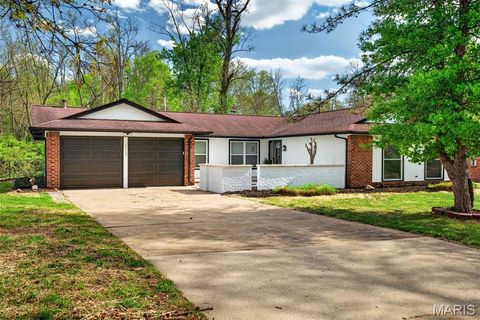 Tiny photo for 117 Old Oaks Drive, Ballwin, MO 63011 (MLS # 26019970)