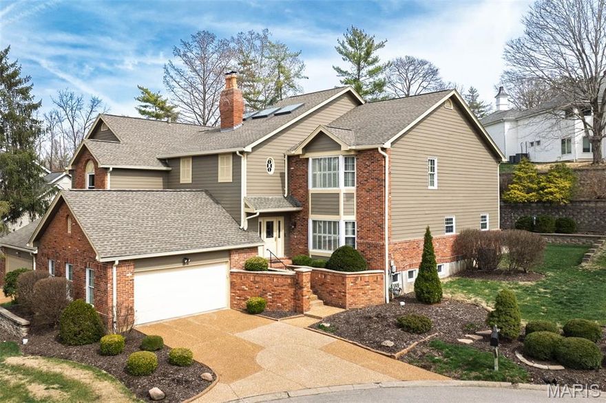 Easy, low-maintenance living in Town & Country-with space and flexibility today's buyers are looking for. This 1.5 story villa offers over 3,500 sq ft, giving you room to live, work and entertain without the upkeep of a traditional home.
The open floor plan features soaring ceilings, skylights, luxury vinyl flooring, new carpet, and a newer roof. The great room includes a floor-to ceiling wood burning fireplace, wet bar, and a layout that's ideal for hosting or just relaxing at home. A spacious dining area flows into the eat-in kitchen with granite countertops and access to a private patio-perfect for morning coffee or casual evenings outside.
The main level includes a bedroom suite and laundry for added convenience. Upstairs, the primary suite offers an updated bath and large walk-in closet, along with a versatile den/office/nursery and half bath.
The finished lower level adds even more flexible space with a family room, wet bar, office or workout area, gas fireplace, and a private sleeping area with full bath-great for guests or extended stays.
Enjoy Cedar Springs community amenities including a clubhouse, pool, tennis and pickleball courts, and walking trails-all supporting an active, social lifestyle. 
A great blend of space, convenience and lock-and-leave ease in a prime location!