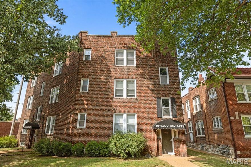 Located in the heart of the historic Shaw Gardens neighborhood, this well-maintained 9-unit multifamily building offers a prime opportunity for investors or owner-occupants. Each of the nine 1-bedroom, 1-bathroom units has been partially updated, featuring updated kitchens and bathrooms that tenants will appreciate.

Recent upgrades to major systems including newer HVAC, roof, and electrical provide peace of mind and help eliminate large capital expenditures for the next owner. The exterior has also been refreshed with partially updated decks and fencing, contributing to the property’s overall curb appeal and functionality. Tenants can also enjoy convenient on-site laundry located in the basement

The property is just blocks away from Tower Grove Park, a St. Louis gem, and close to all the restaurants, cafes, and retail shops that make South City living so desirable.

Whether you're a seasoned investor or just getting started, 4463 Castleman Ave combines historic charm, key updates, and a highly sought-after location. Don’t miss this opportunity to own a turn-key multifamily asset with a lot of upside in one of St. Louis’s most vibrant neighborhoods.