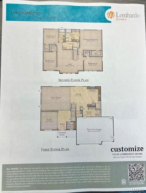 Tiny photo for New Build Palmetto "G" at Sutton Farms, Wentzville, MO 63385 (MLS # 25076510)
