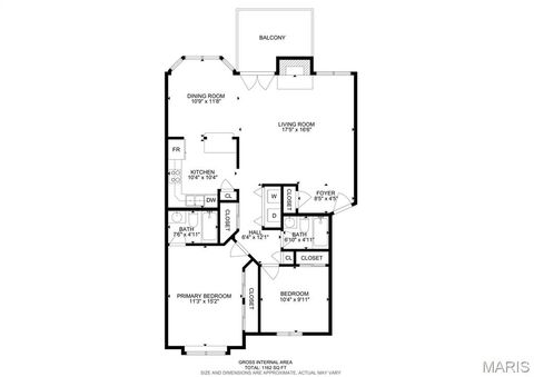 Tiny photo for 760 Woodside Trails Drive #203, Ballwin, MO 63021 (MLS # 25081354)