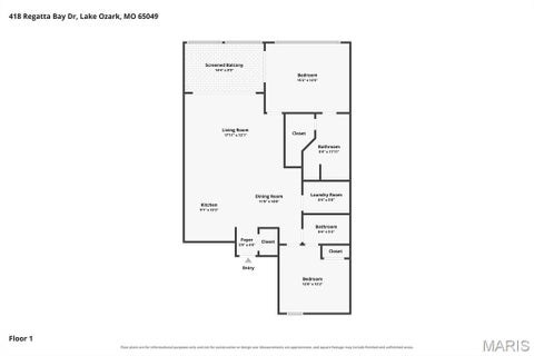 Tiny photo for 418 Regatta Bay Drive #3C, Lake Ozark, MO 65049 (MLS # 26056428)