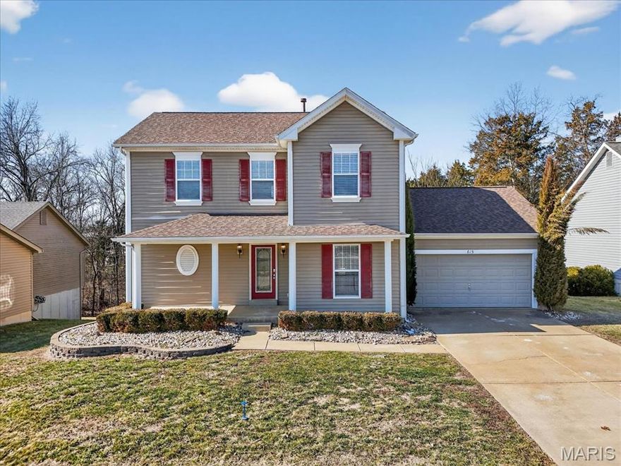 Welcome to 615 Courageous Lane! This well maintained home offers the perfect blend of comfort, style, and convenience.
Step inside to find an inviting open floor plan filled with natural light, spacious living areas, and tasteful finishes throughout. The kitchen is designed for both everyday living and entertaining, featuring ample cabinetry, generous granite counter space, and a seamless flow into the dining and living areas.
The primary suite provides a relaxing retreat with a private bath and plenty of closet space. Additional bedrooms are well-sized and versatile—ideal for guests, a home office, or growing needs.
Outside, enjoy a spacious deck perfect for gatherings, play, or quiet evenings under the stars. Situated in a welcoming neighborhood with easy access to local parks, shopping, dining, and major highways, this home combines small-town charm with everyday convenience.
Don’t miss your opportunity to own this wonderful home —schedule your showing today!