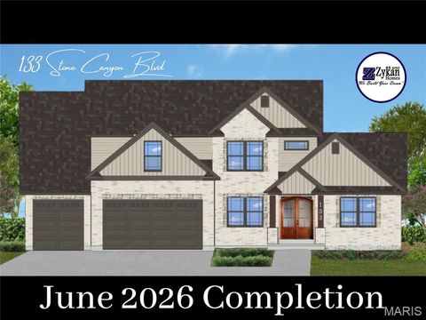 Photo of 133 Stone Canyon Boulevard, Foristell, MO 63348 (MLS # 26030156)