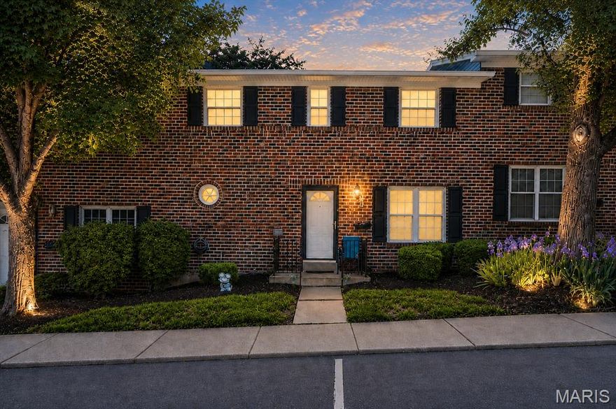 Tucked into a convenient Chesterfield location, this well-maintained townhome offers the space and flexibility you’ve been searching for! Offering 3 bedrooms, 2.5 bathrooms, and easy access to shopping, restaurants, parks, and major highways, this move-in-ready home combines comfort and convenience in the heart of West County.

The main level features a spacious living room, a convenient half bath, and an additional hearth room with a cozy fireplace, creating multiple areas to relax, entertain, or spread out. The kitchen offers white cabinetry, stainless steel appliances, ample counter space, and direct access to the backyard patio area for grilling, entertaining, or simply unwinding outdoors.

Upstairs, the oversized primary suite includes a private full bathroom and walk-in closet, while two additional bedrooms and a second full bath provide flexible space for guests, a home office, or hobbies.

The partially finished lower level adds valuable bonus space, perfect for a rec room, workout area, or playroom, along with a dedicated laundry area and generous storage. Recent updates include a newer electrical panel, a 2024 water heater, and a Bath Fitter tub upgrade.

Two assigned parking spaces are located directly in front of the unit, and the HOA covers lawn care, landscaping, exterior maintenance, trash, and water for added convenience.

If you’ve been searching for an affordable Chesterfield townhome with space, updates, and a prime location close to everything West County has to offer, this is one you won’t want to miss!