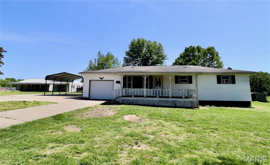 Attention Investors, DIY enthuiasts or anyone looking to make a place their home! Situated on 1.09 acres, this 2 bedroom, 1 bathroom home offers 1,210 sq ft of living space plus a 605 sq ft unfinished basement, full of potential. Property features include an enclosed carport, additional 2-car open carport, chicken coop and a spacious 30x40 shop building—perfect for storage, hobbies, or workspace needs. Some major updates have already been completed, including new flooring, subflooring, electrical, some drywall, and septic system. This fixer-upper is being sold as-is and is ready for you to finish it out and make your own. Schedule your showing today!