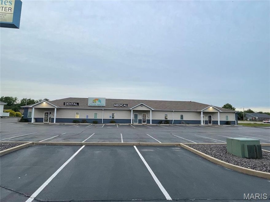 Located in the heart of Farmington’s thriving business district, this exceptional office building presents a rare investment opportunity in one of Southeast Missouri’s most desirable commercial corridors. Offering high visibility, strong foot traffic, and excellent accessibility, this well-maintained property is ideal for occupants. This building boasts a flexible floor plan with multiple private offices, conference rooms, reception areas, and open workspaces with its own private parking lot with visibility from Karsch Blvd. The building is ideal for professional services, medical, legal, or financial firms currently, but the sky is the limit! 

~1800 sq ft - $2750/month
~3600 sq ft - $5500/month
~7200 sq ft - $11,000/month

Agent-Owned
Jill Ebers
Triple Creek Realty
Cell 5738086401
Office 5737604635