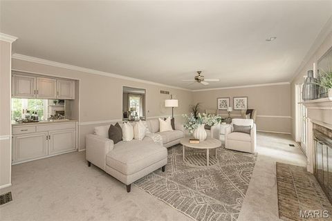 Tiny photo for 15166 Chamisal Drive, Chesterfield, MO 63017 (MLS # 25071891)