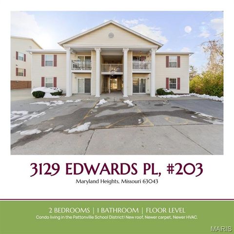 3129 Edwards Place 203 Maryland Heights MO 63043