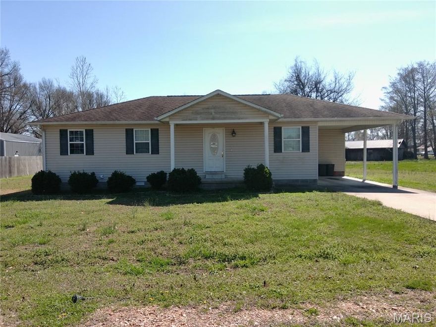 Open floor plan home with three bedrooms and one bath. Home has stove, refrigerator, microwave and dishwasher. Patio doors open up deck in the back of home.