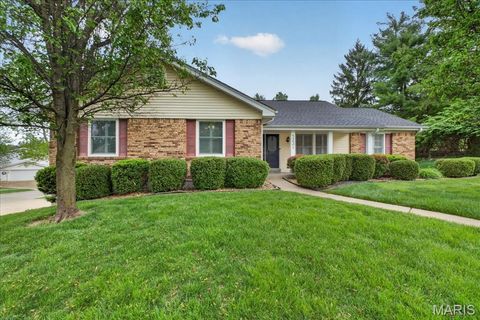 Photo of 1331 Parkview Valley Drive, Ballwin, MO 63011 (MLS # 26024015)