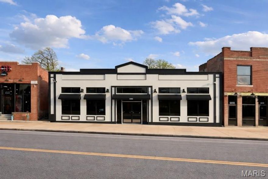 A rare chance to step into a fully built out restaurant in the heart of South City’s Bevo neighborhood. Offering approximately 4,000 sq ft of warm, inviting restaurant/bar space, this property features beautiful stonework, rich wood finishes, and a striking full bar that anchors the room. The commercial kitchen is ready to roll with an existing hood system, flat-top grill, fryers, prep areas, and more. This is a true turn-key setup that lets a new operator hit the ground running. Located right on Gravois Ave. one of the busiest, highest-visibility corridors in the city, delivering nonstop traffic counts and prime exposure. $500,000 "BEVO MILL" sign being installed arching over the road next to the property (see photos). Unbeatable value for size, condition, and location at $3,000/month!