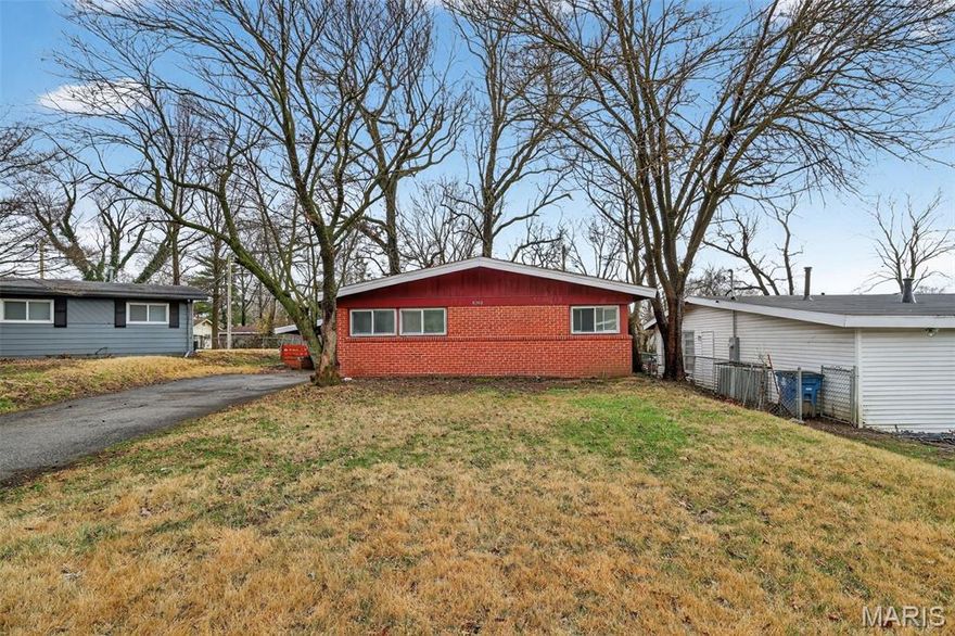 Located in Berkeley, Missouri, this charming ranch-style home offers 3 bedrooms and 1 bathroom with approximately 1,120 square feet of living space. The home features a practical single-level layout with comfortable living and dining areas, along with a kitchen designed for everyday functionality. Situated on a spacious lot in St. Louis County, the property provides off-street parking and outdoor space for relaxing or entertaining. Conveniently located near shopping, schools, parks, and major roadways, this home offers easy access to nearby amenities while maintaining a quiet neighborhood setting