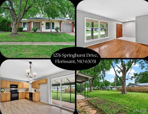 Photo of 1276 Springhurst Drive, Florissant, MO 63031 (MLS # 26032088)